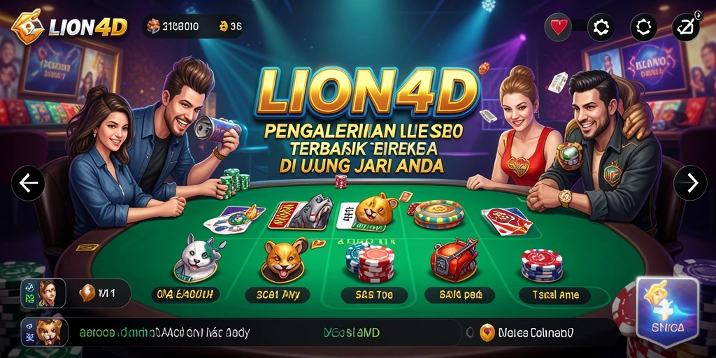 Tampilan gameplay Live Casino yang menegangkan dan interaktif.