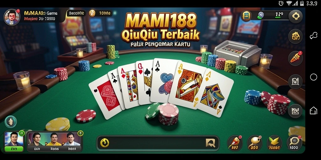 Tampilan utama gameplay QiuQiu di MAMI188 yang seru.