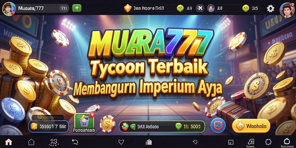 Tampilan menarik dari gameplay MUARA777 yang penuh strategi Tycoon.